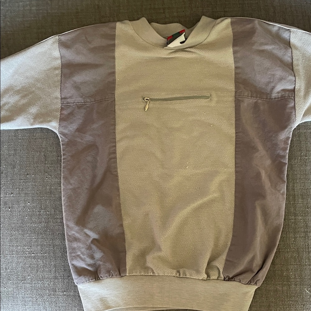 Cream and Gray Blazer with Classic Design